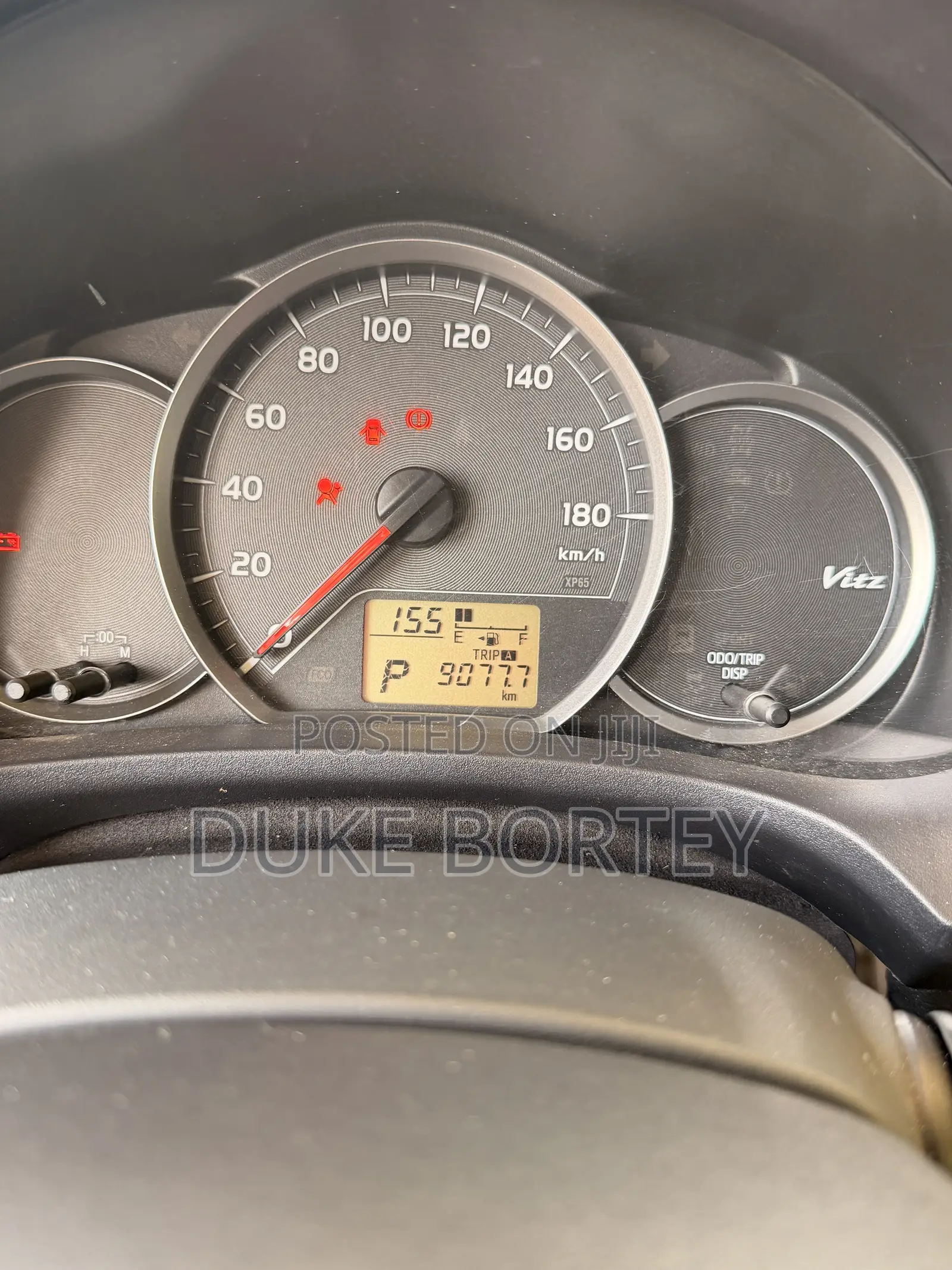 Toyota Vitz 2013 Black