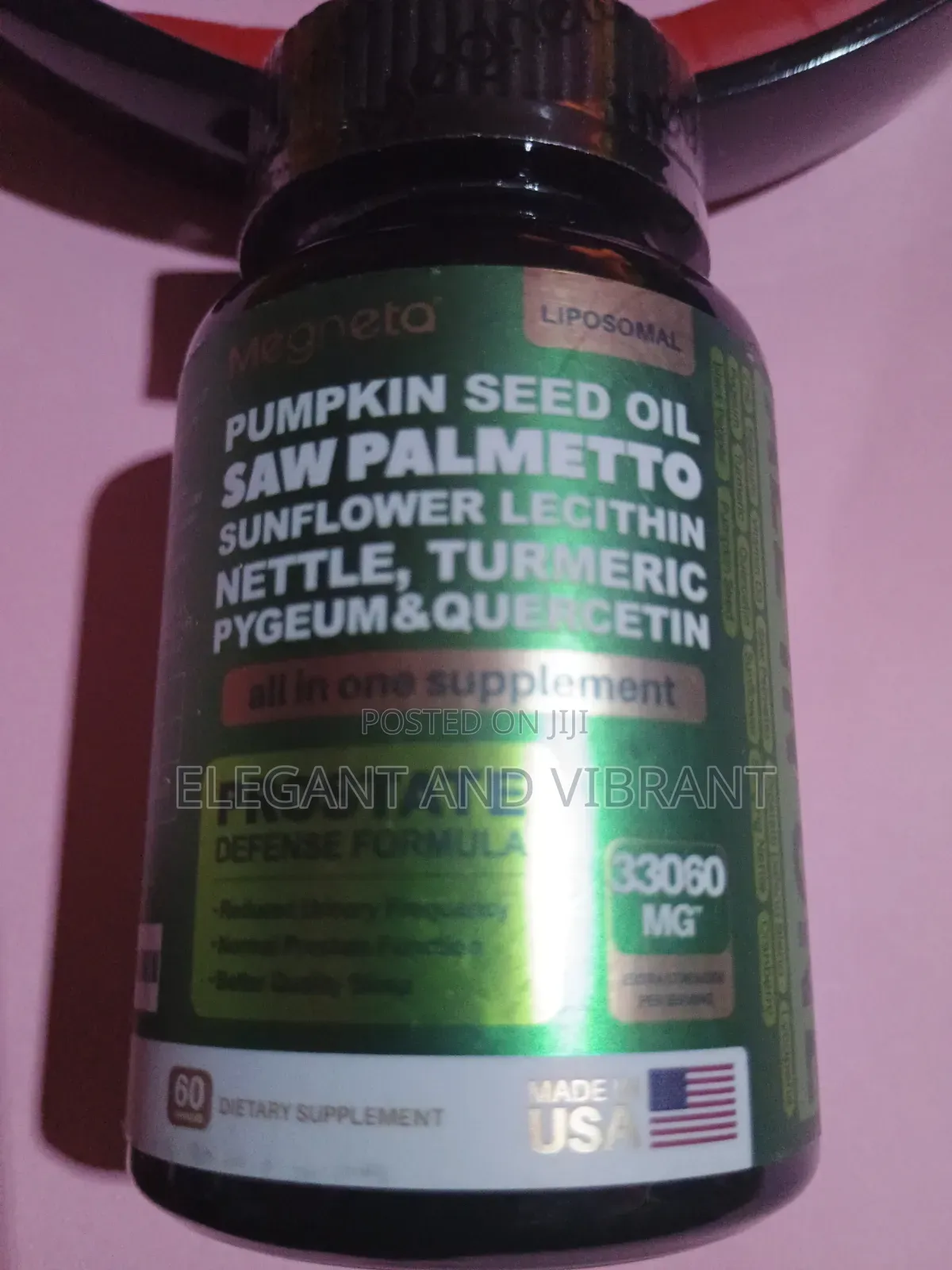 Prostrate Complex Made With Pumpkin Seed,Saw Palimato, Sun Flower,etc