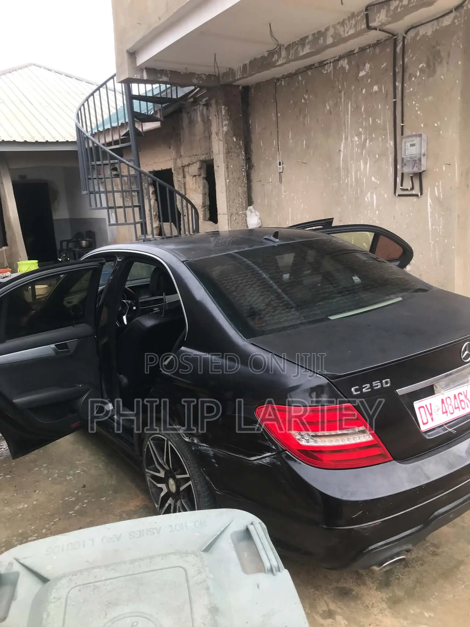Mercedes-Benz C250 2013 Black