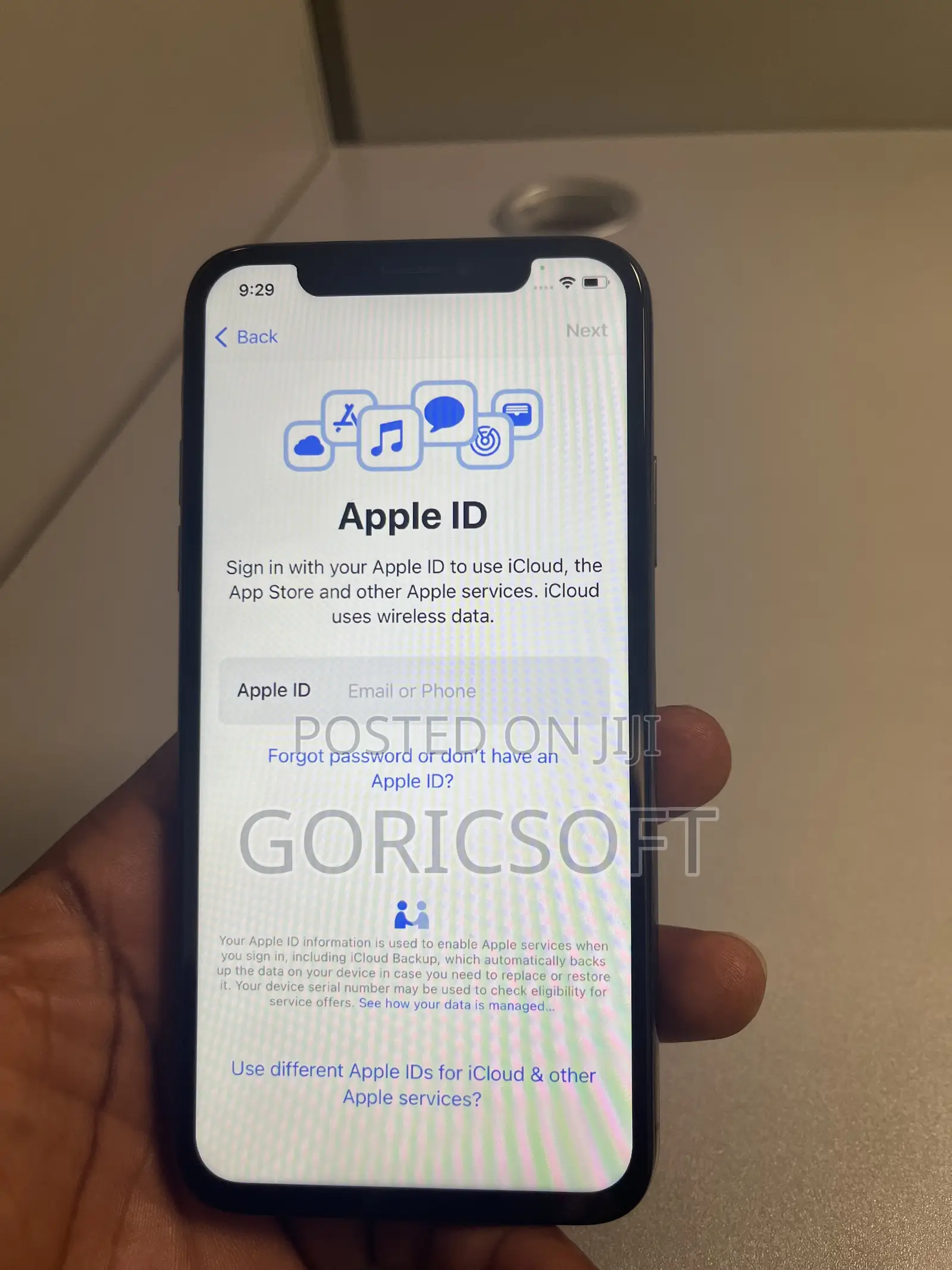 Apple iPhone X 64 GB Black