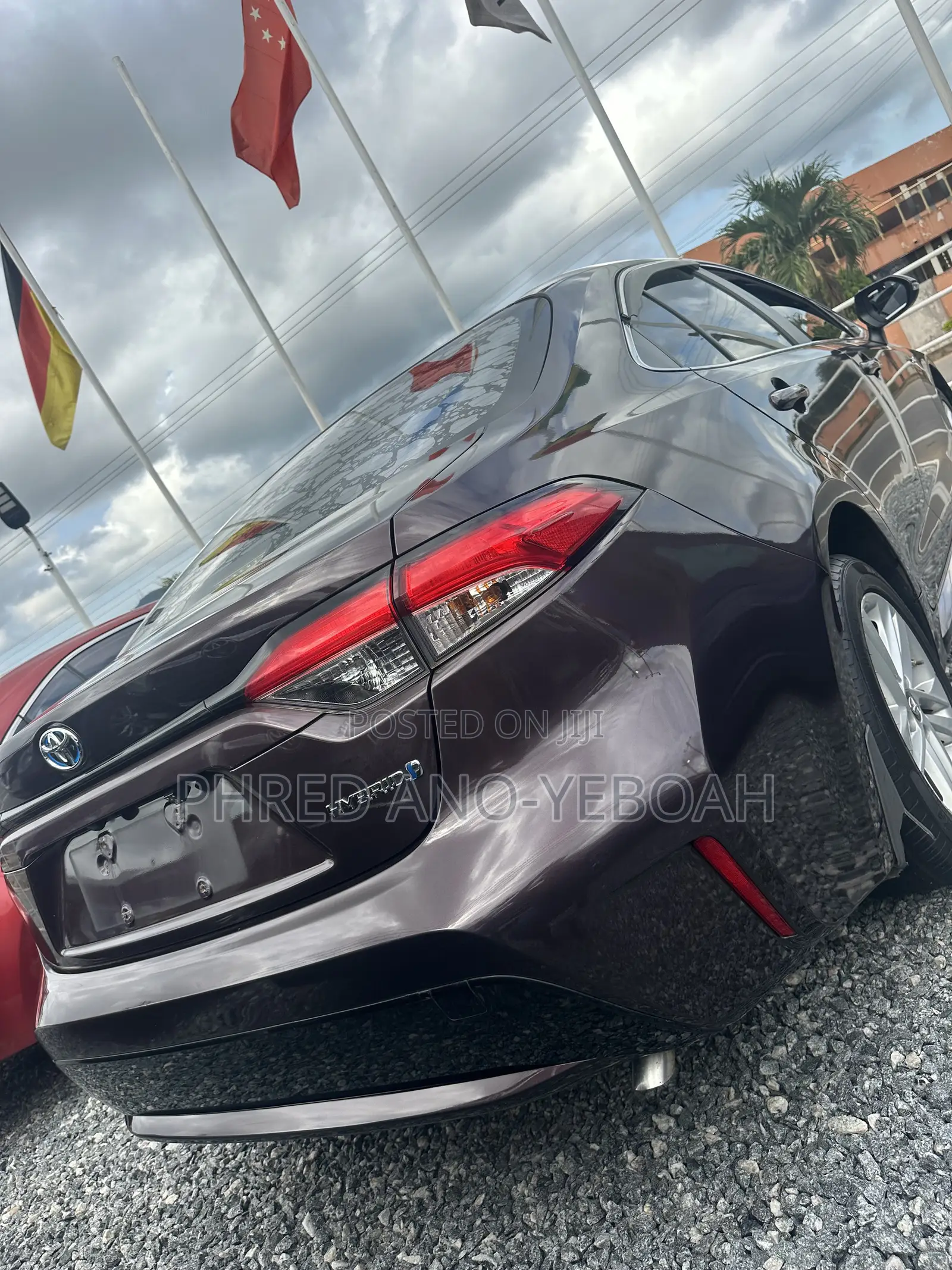 Toyota Corolla SE 2021 Maroon