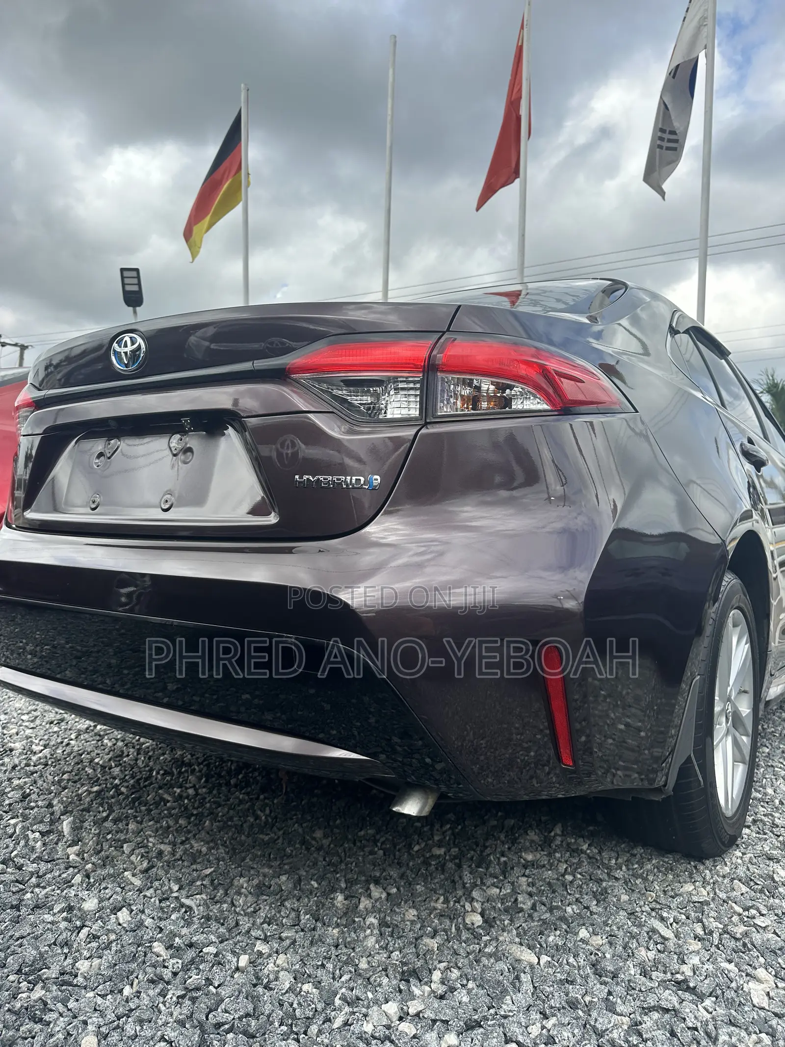 Toyota Corolla SE 2021 Maroon