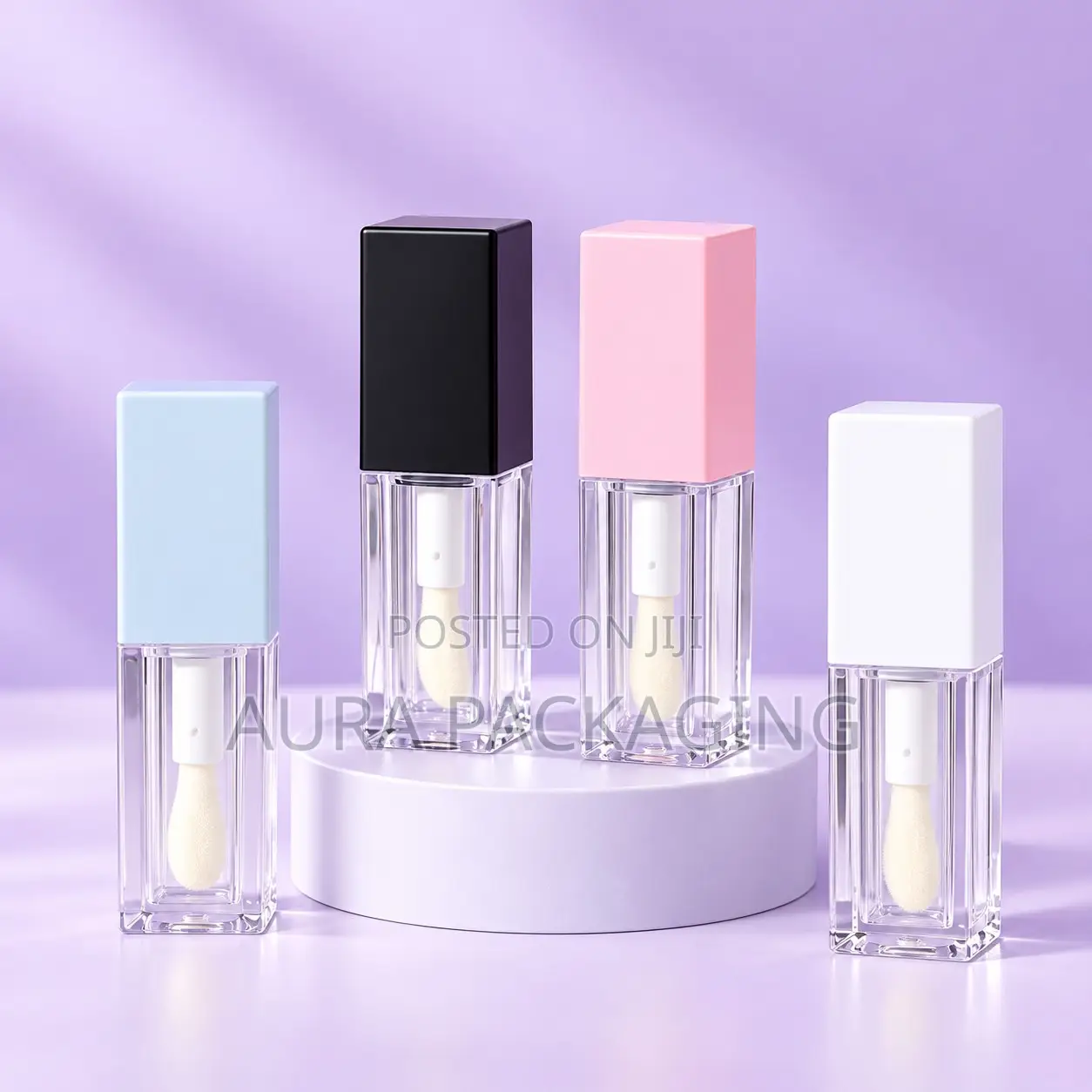 Lip Gloss Tube Square Refillable 5ml