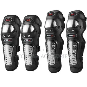 Steel Knee & Elbow Guard for Bikers and Riders