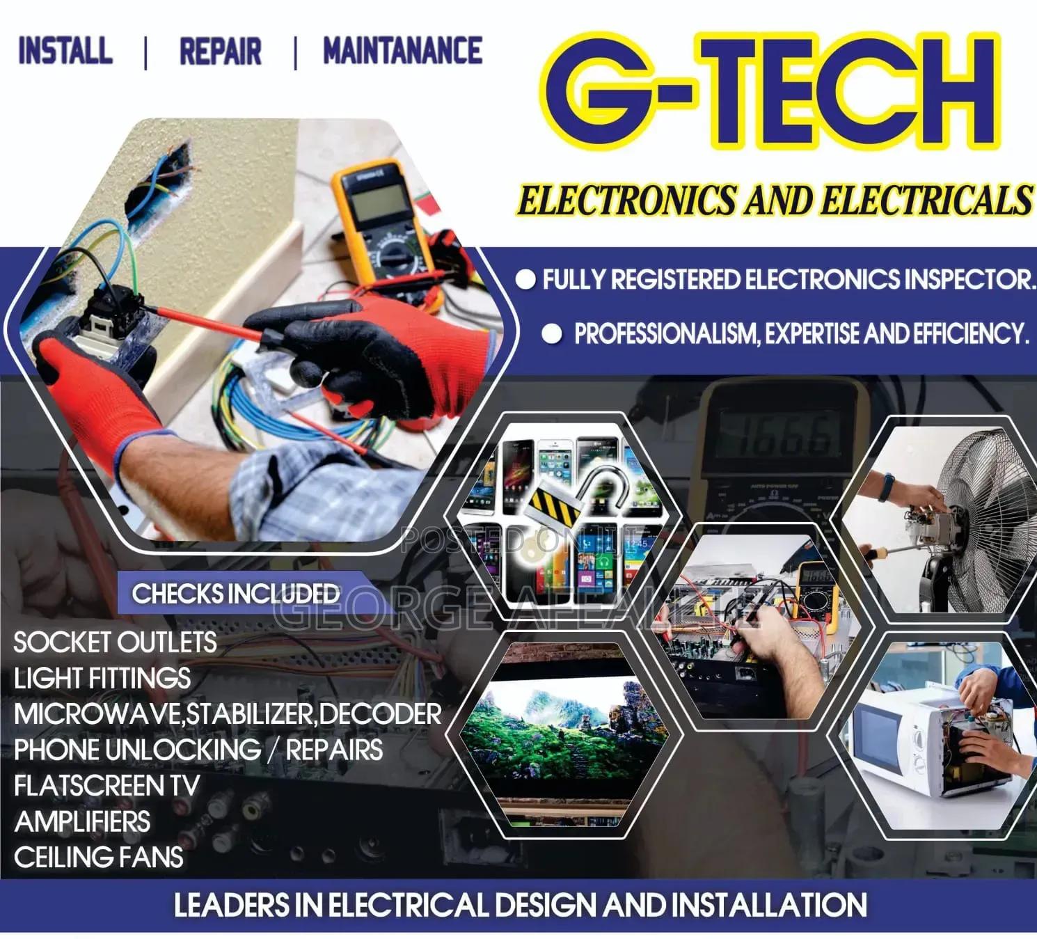 Repair and Sales of Electronics Gadgets
