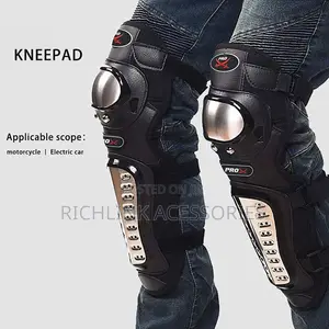 Steel Knee & Elbow Guard for Bikers and Riders
