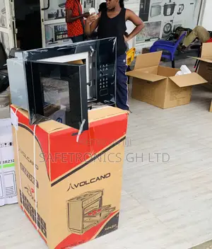Elegant Design Black Inbuilt Kenwood Microwave