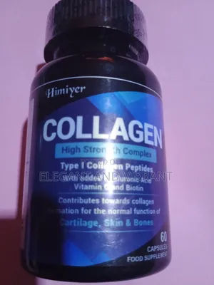 Collagen Type 1, 60 Capsules With Vitamin C and Biotin