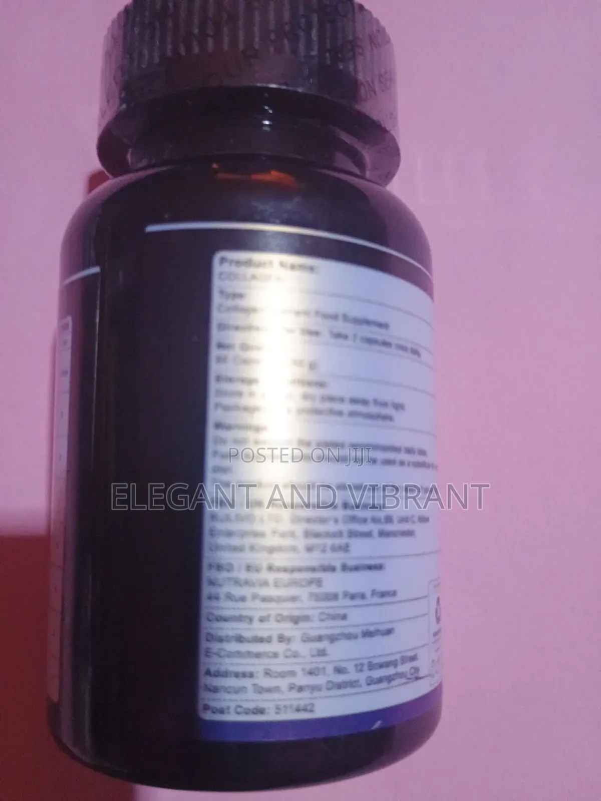 Collagen Type 1, 60 Capsules With Vitamin C and Biotin