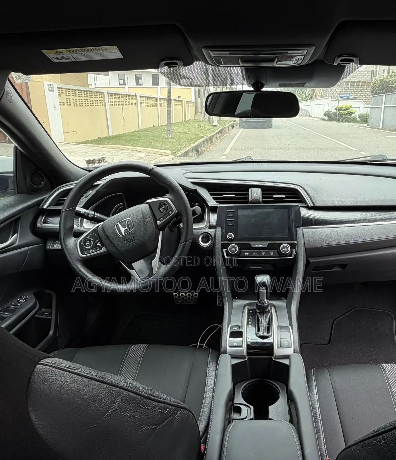 Honda Civic Sport Sedan 2019 White