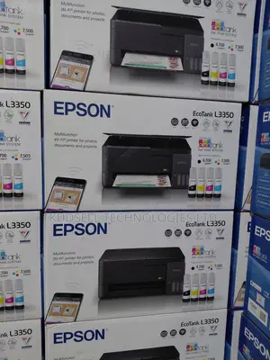 EcoTank L3350 A4 Multifunction Wi-Fi AirPrint Ink Tank Printer