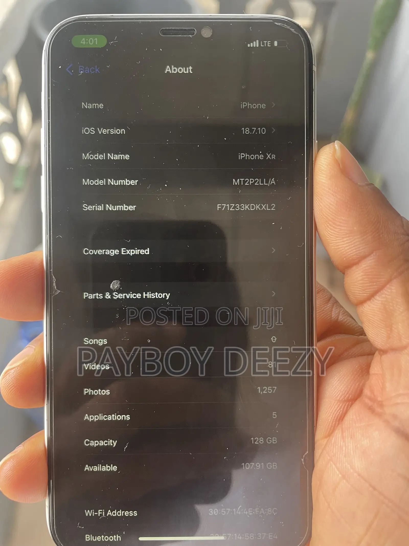 Apple iPhone XR 128 GB White