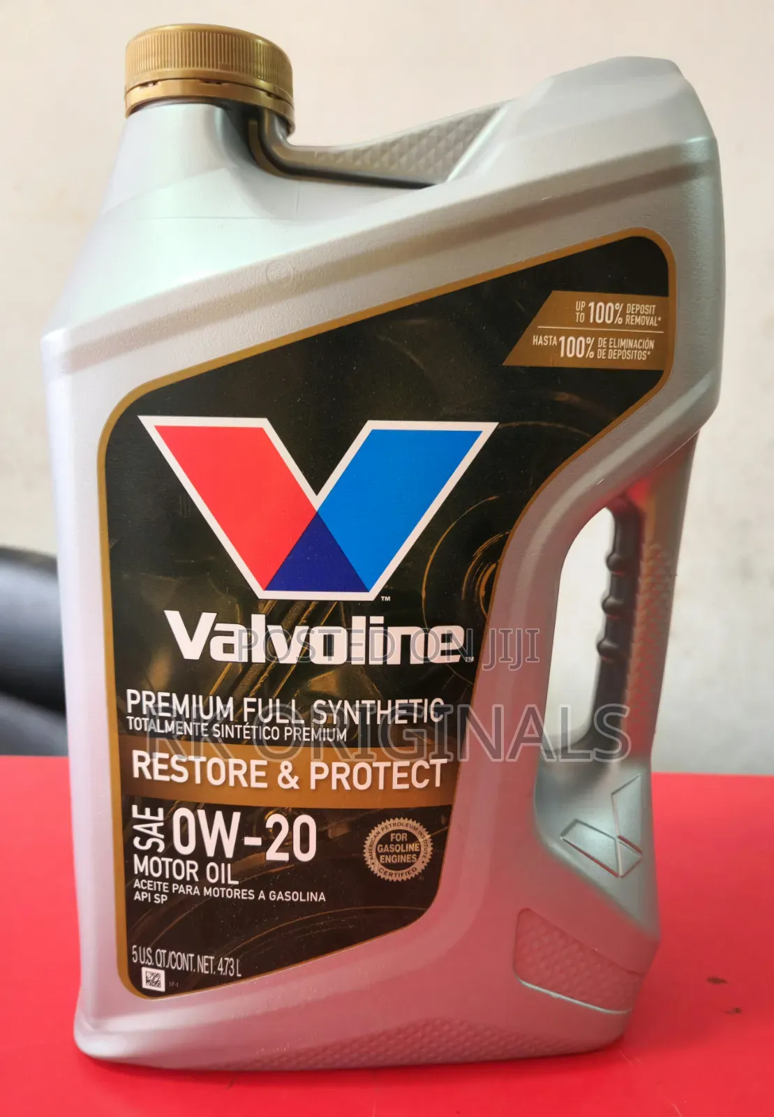 Valvoline 0W20 Engine Oil 5L Restore Protect From USA