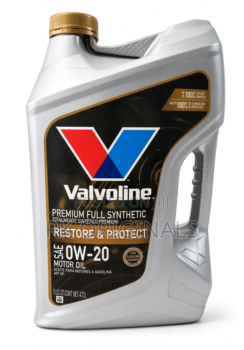 Valvoline 0W20 Engine Oil 5L Restore Protect From USA
