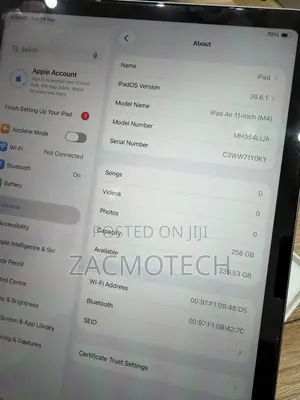 Apple iPad Air 11 (2026) 256 GB Gray