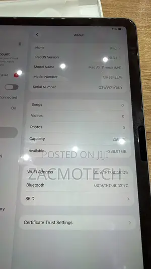 Apple iPad Air 11 (2026) 256 GB Gray