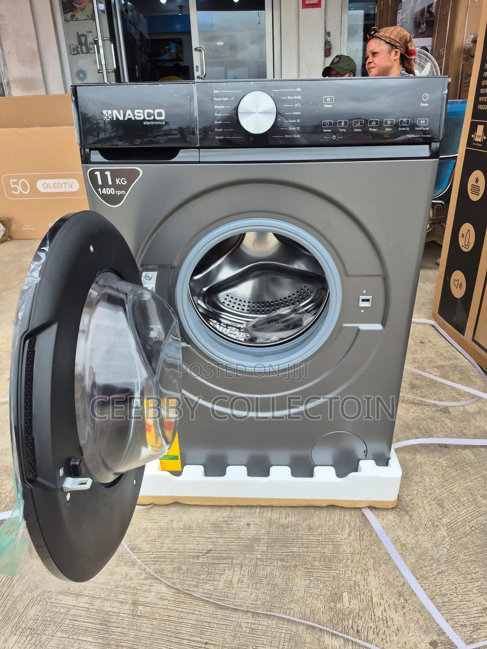 Nasco 11kg Load Washing Machine Brand New for Sale