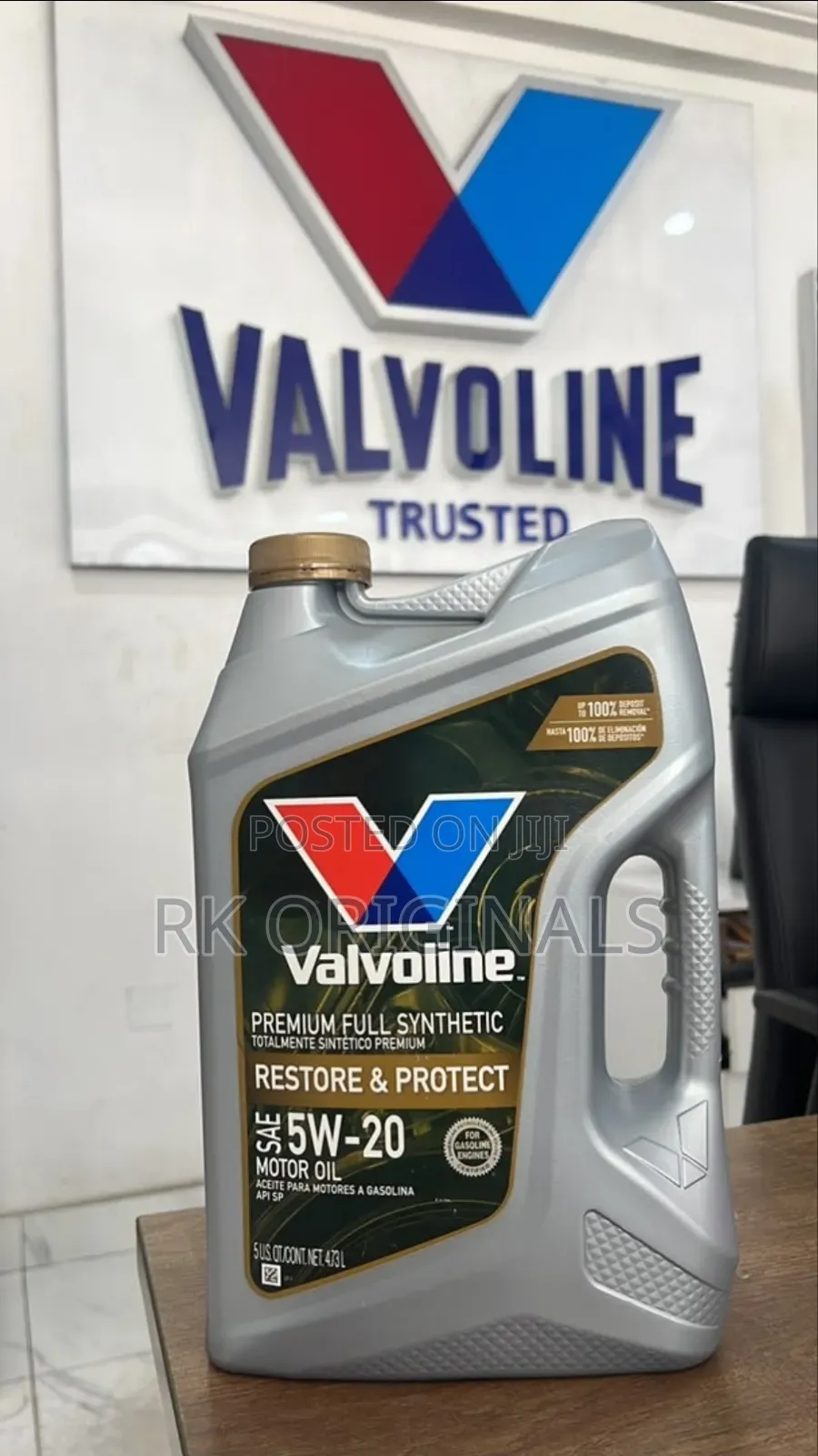 Valvoline 5W20 Premium Engine Oil 5L Restore Protect From USA