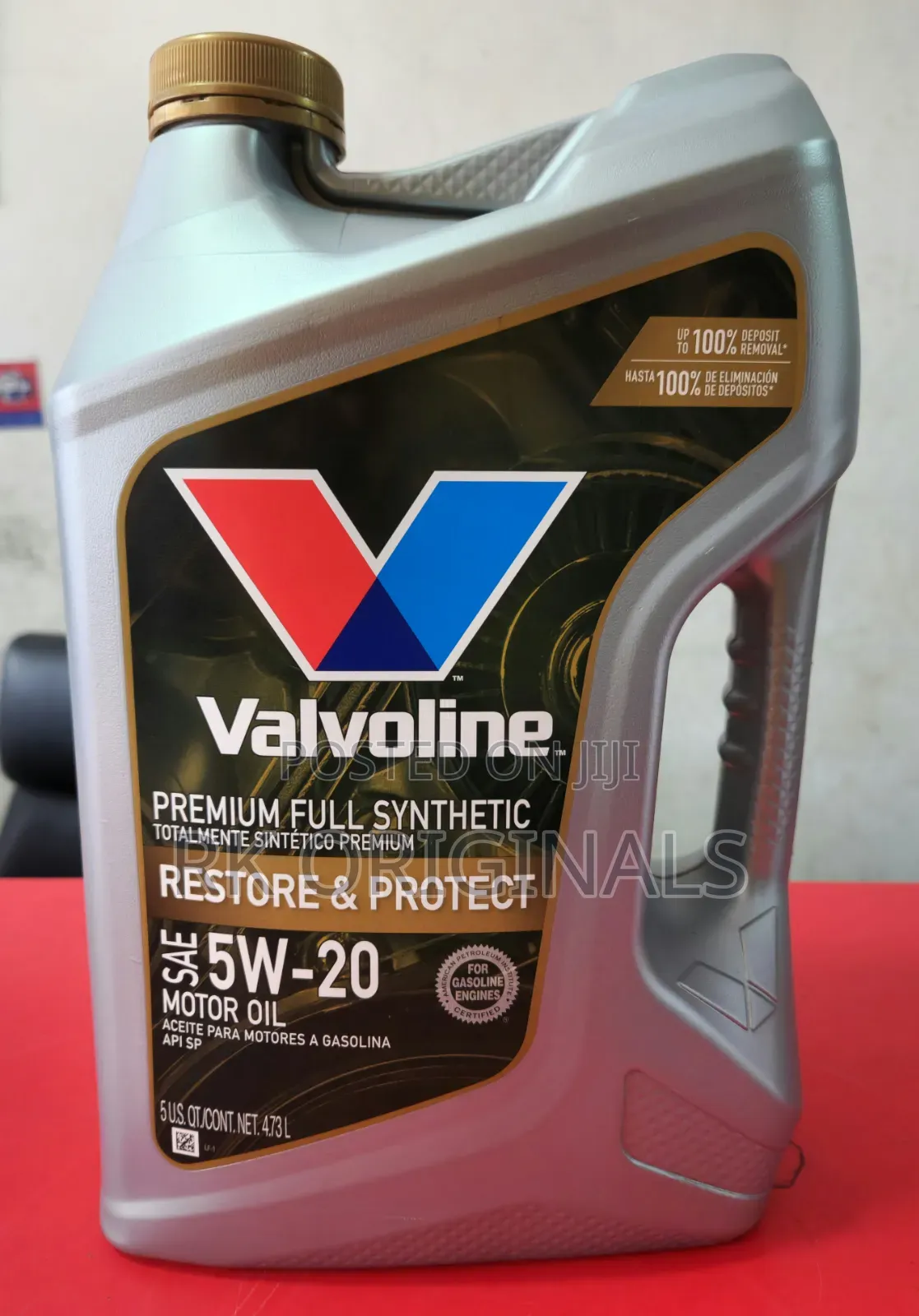 Valvoline 5W20 Premium Engine Oil 5L Restore Protect From USA