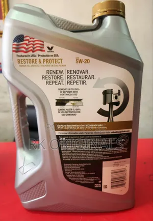 Valvoline 5W20 Premium Engine Oil 5L Restore Protect From USA