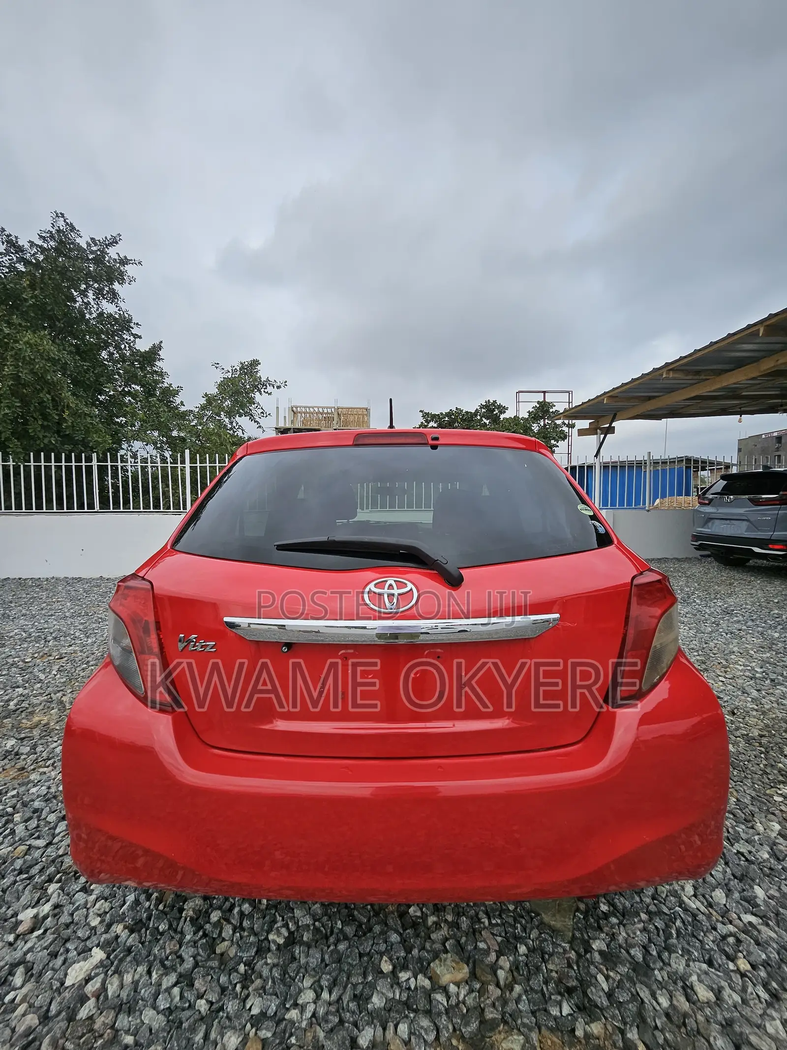 Toyota Vitz 1.3 AWD 5dr 2013 Red