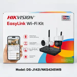 Hikvision NKS4245WBTH-Mixed 4-Ch Wireless Video Station Kit.