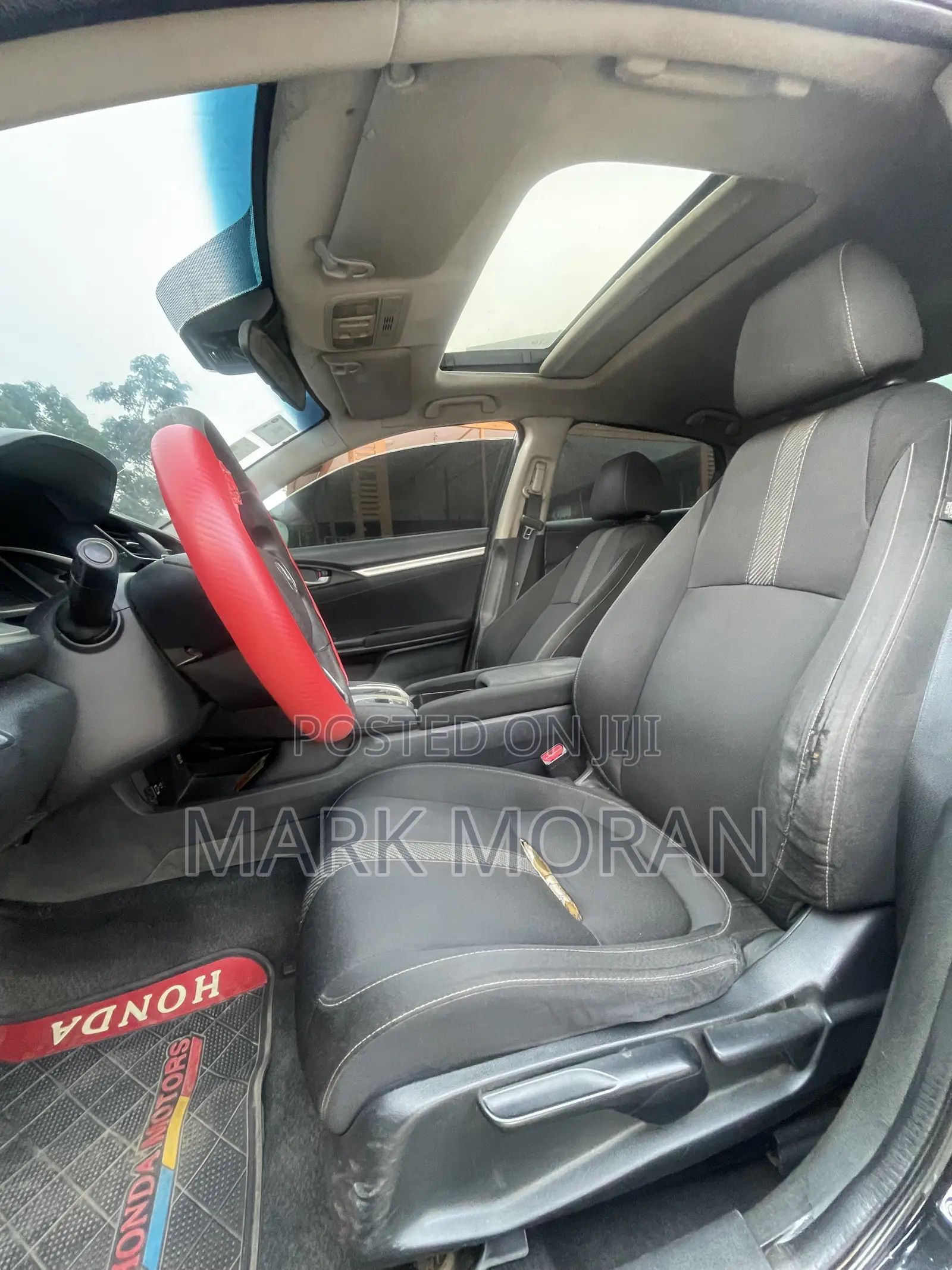 Honda Civic EX Sedan 2018 Black