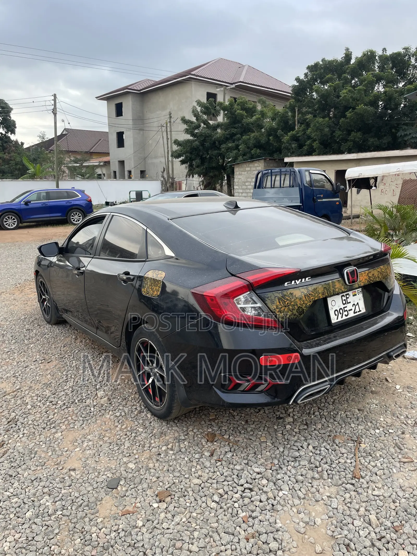 Honda Civic EX Sedan 2018 Black