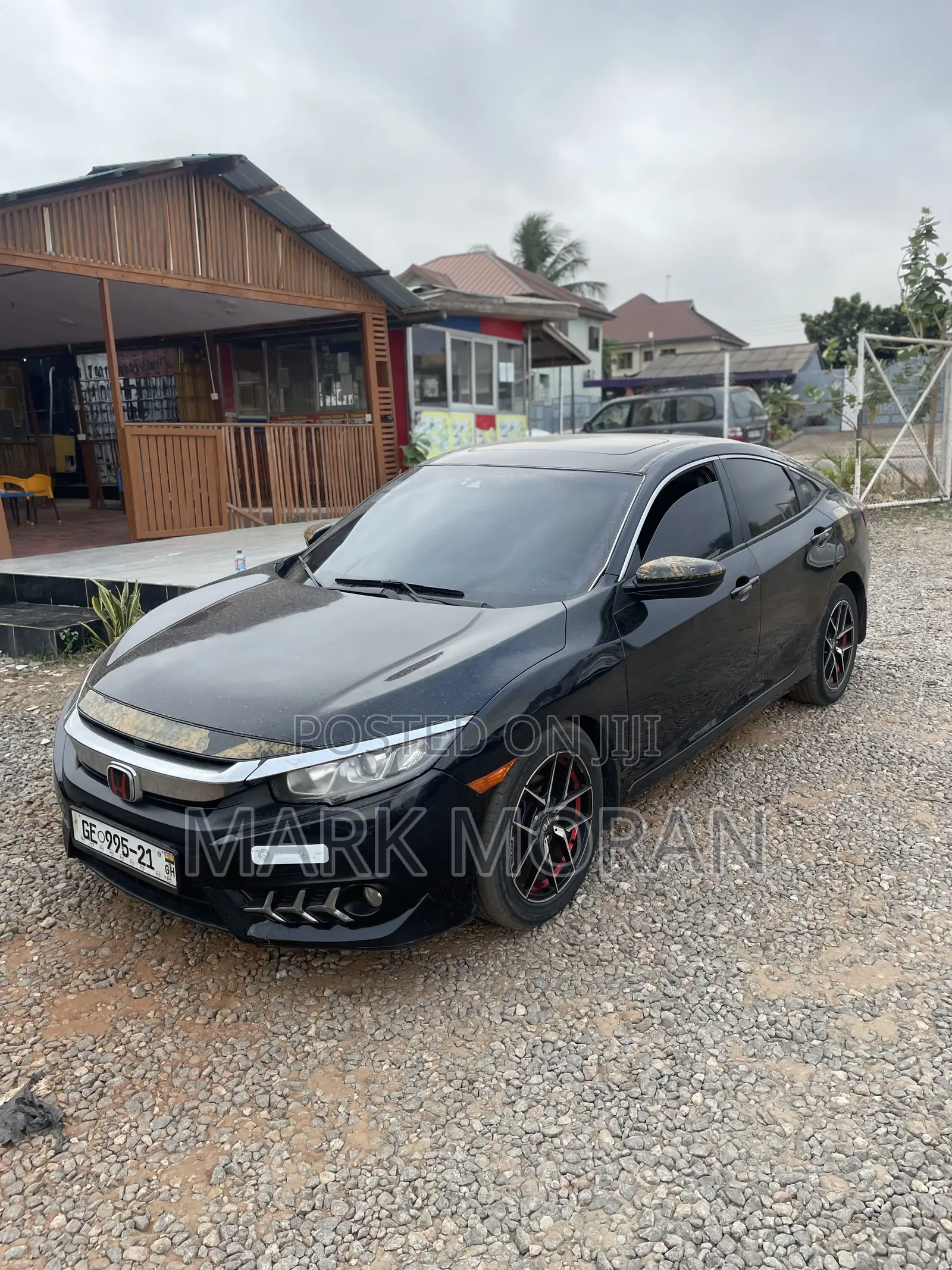 Honda Civic EX Sedan 2018 Black