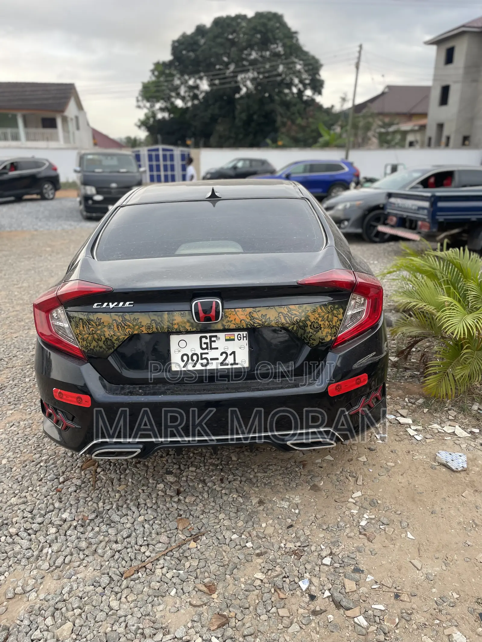 Honda Civic EX Sedan 2018 Black