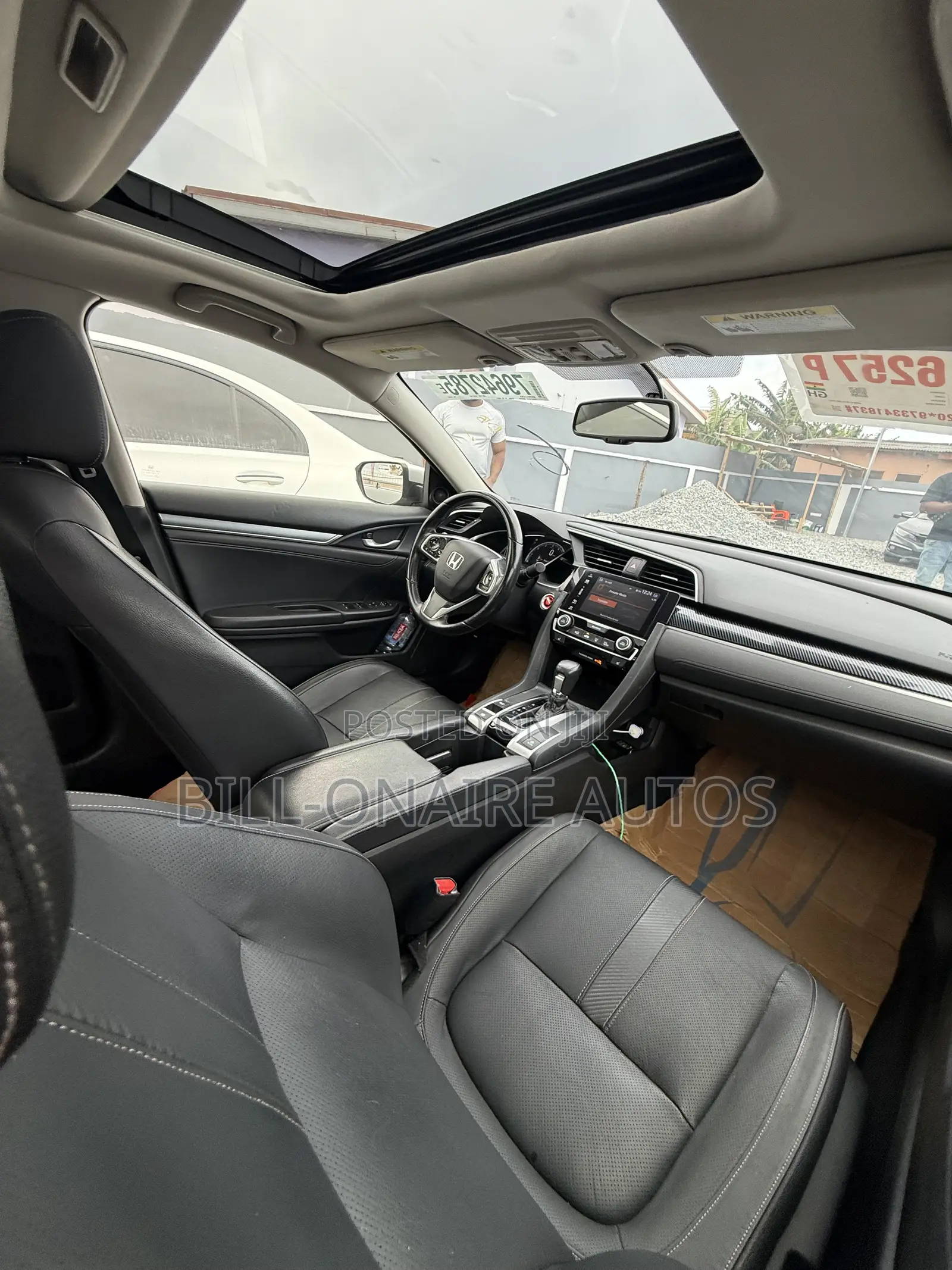 Honda Civic EX-L Sedan 2018 Silver