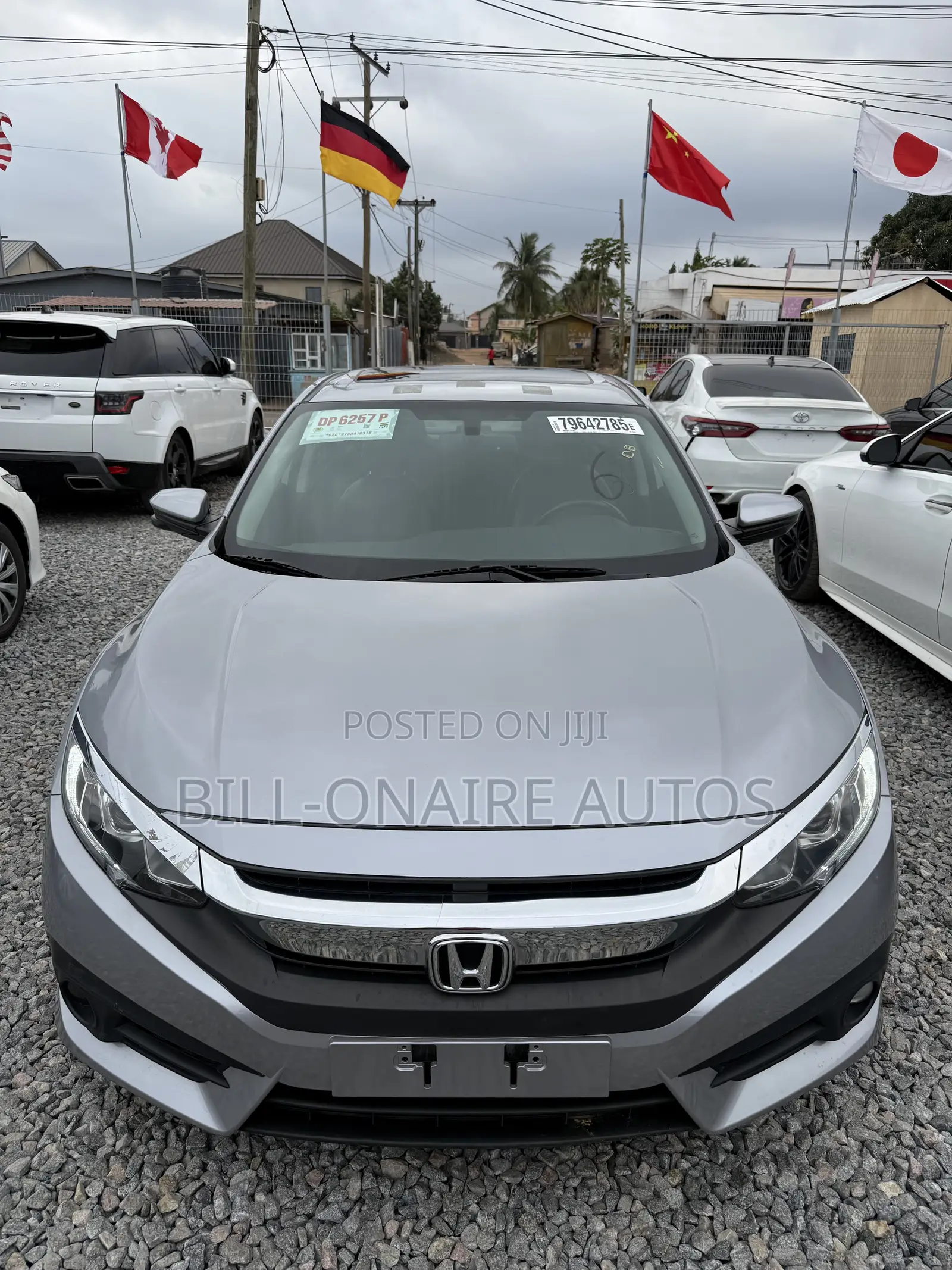 Honda Civic EX-L Sedan 2018 Silver
