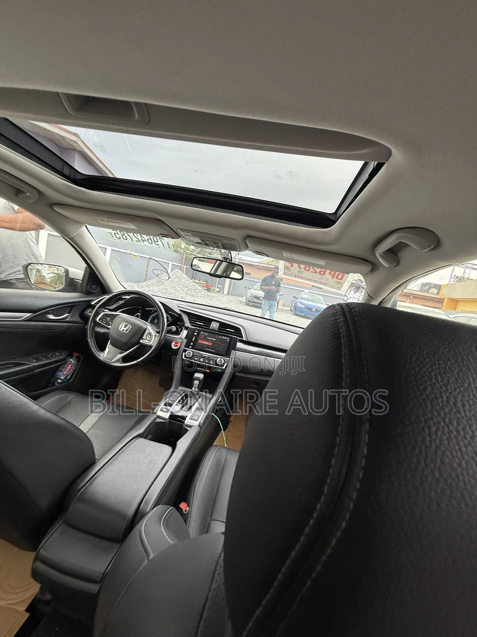 Honda Civic EX-L Sedan 2018 Silver