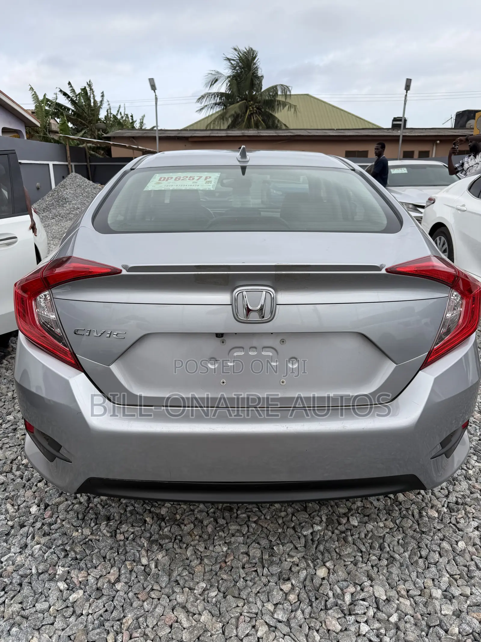Honda Civic EX-L Sedan 2018 Silver