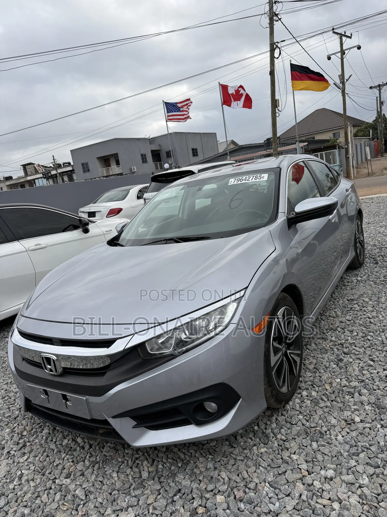 Honda Civic EX-L Sedan 2018 Silver