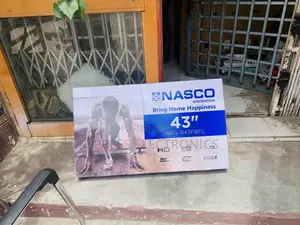 Quality Display Nasco 43′′ LED Digital Satellite FHD Flat-Screen