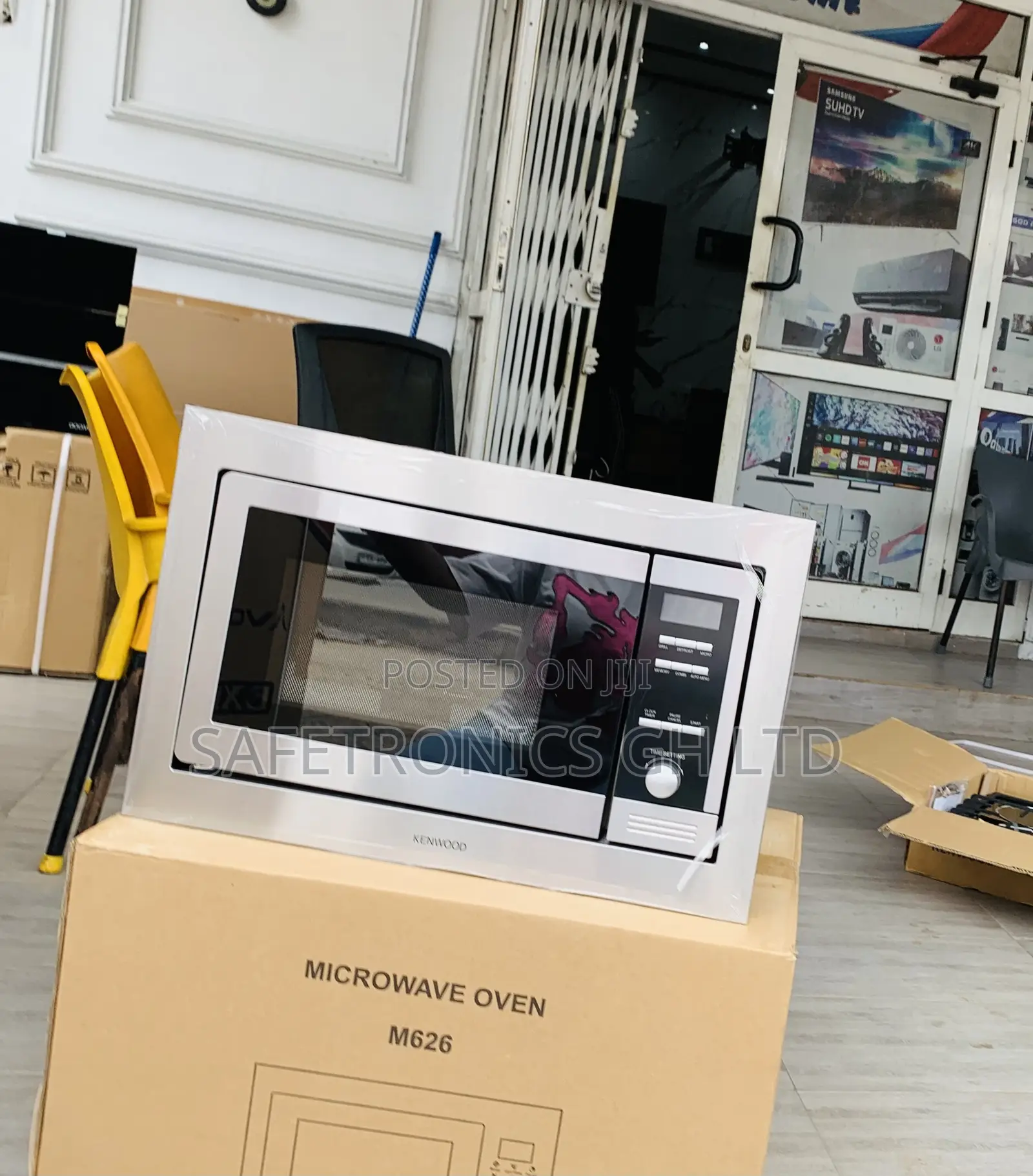 Energy Saving Kenwood Glass Sliver Inbuilt Microwave