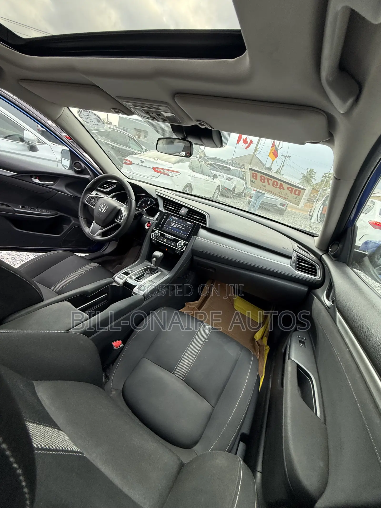 Honda Civic EX 4dr Sedan (2.0L 4cyl) 2017 Blue