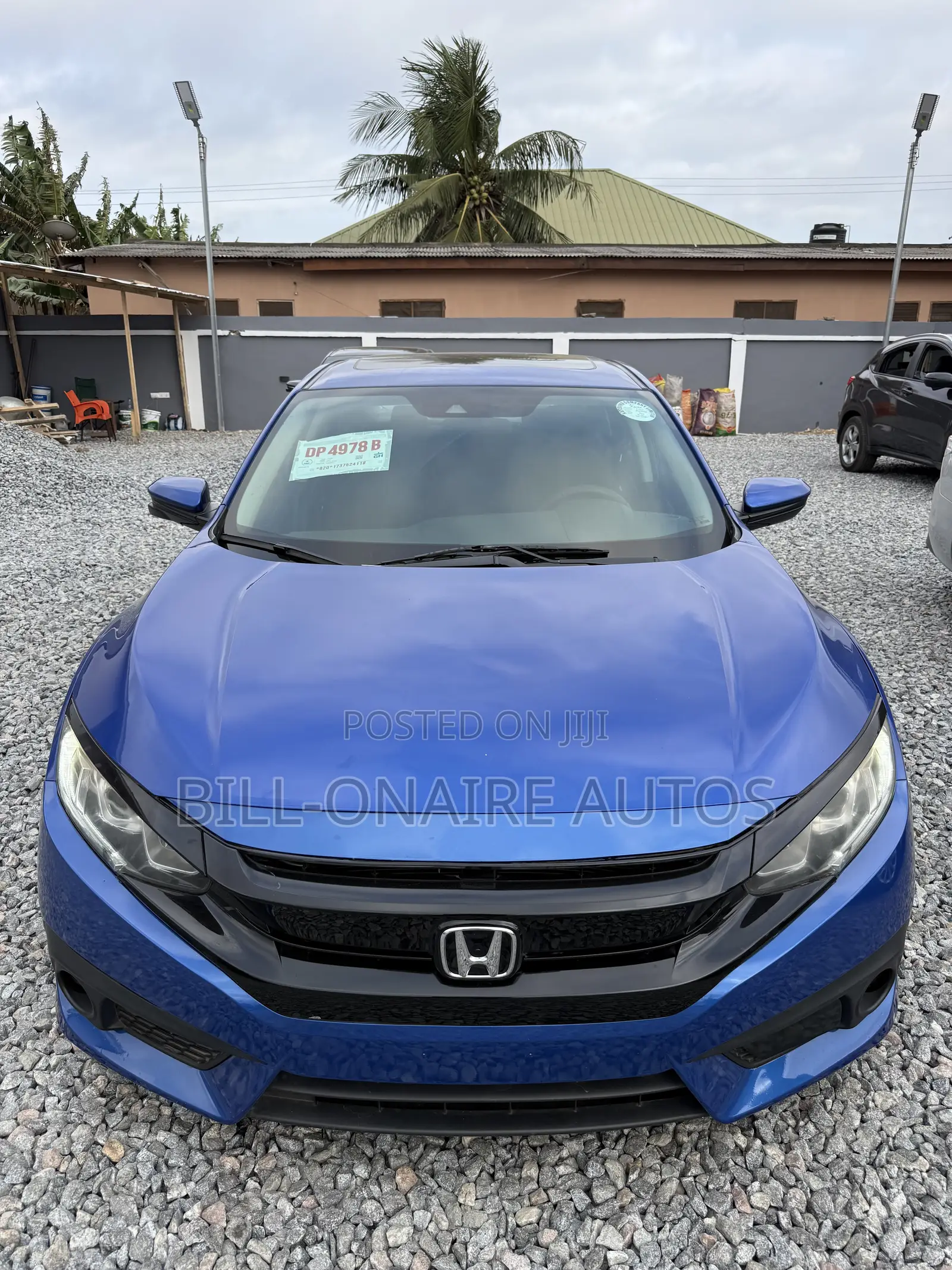 Honda Civic EX 4dr Sedan (2.0L 4cyl) 2017 Blue