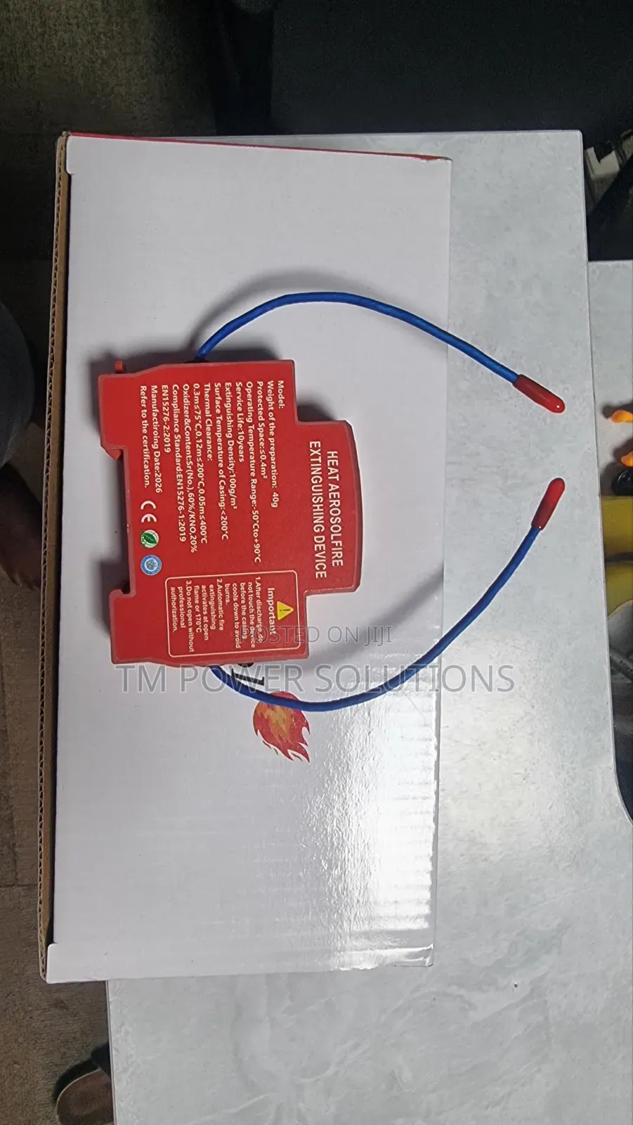 Aerosol Fire Extinguishing Device