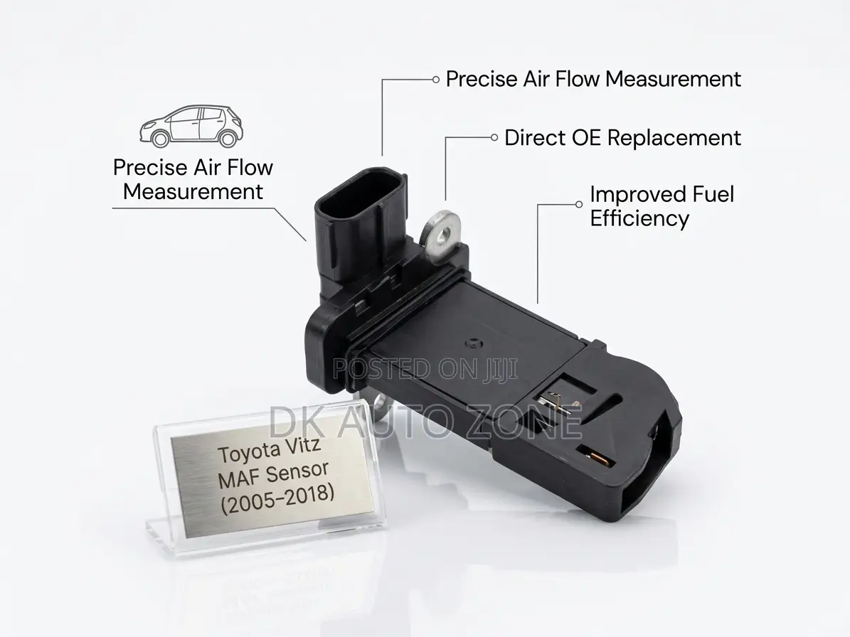 Toyota Vitz Mass Air Flow (MAF) Sensor 2005–2018