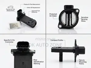 Toyota Vitz Mass Air Flow (MAF) Sensor 2005–2018