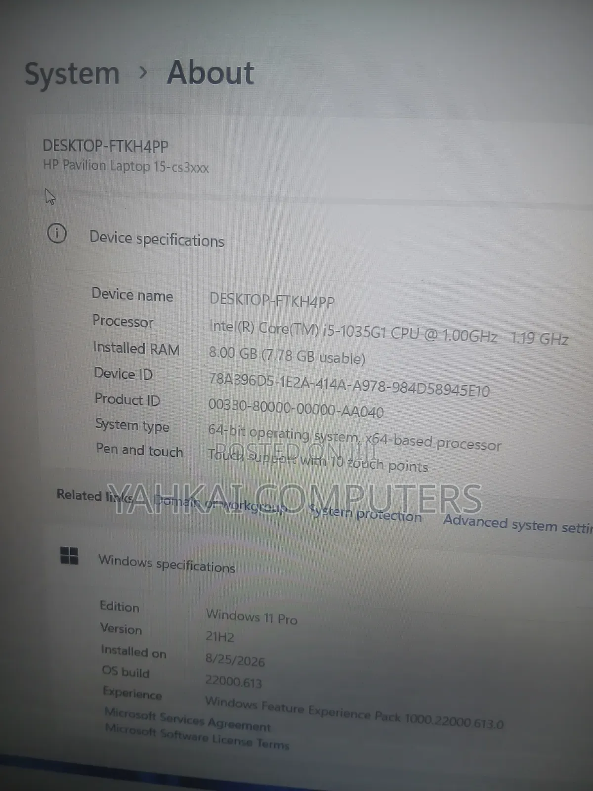 Laptop HP Pavilion 15z 8GB Intel Core i5 SSD 256GB