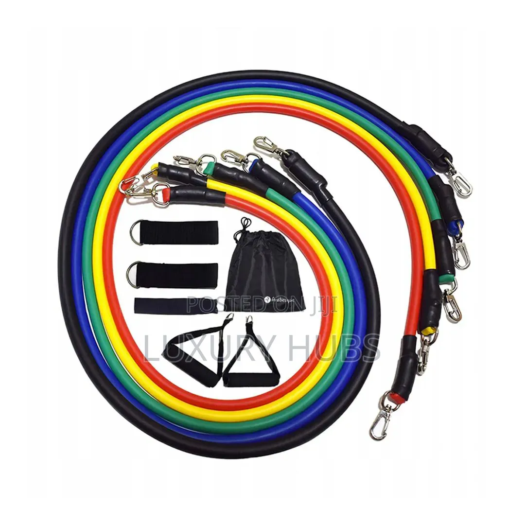 Resistance Bands Set With Handles – Full Body Home Workout