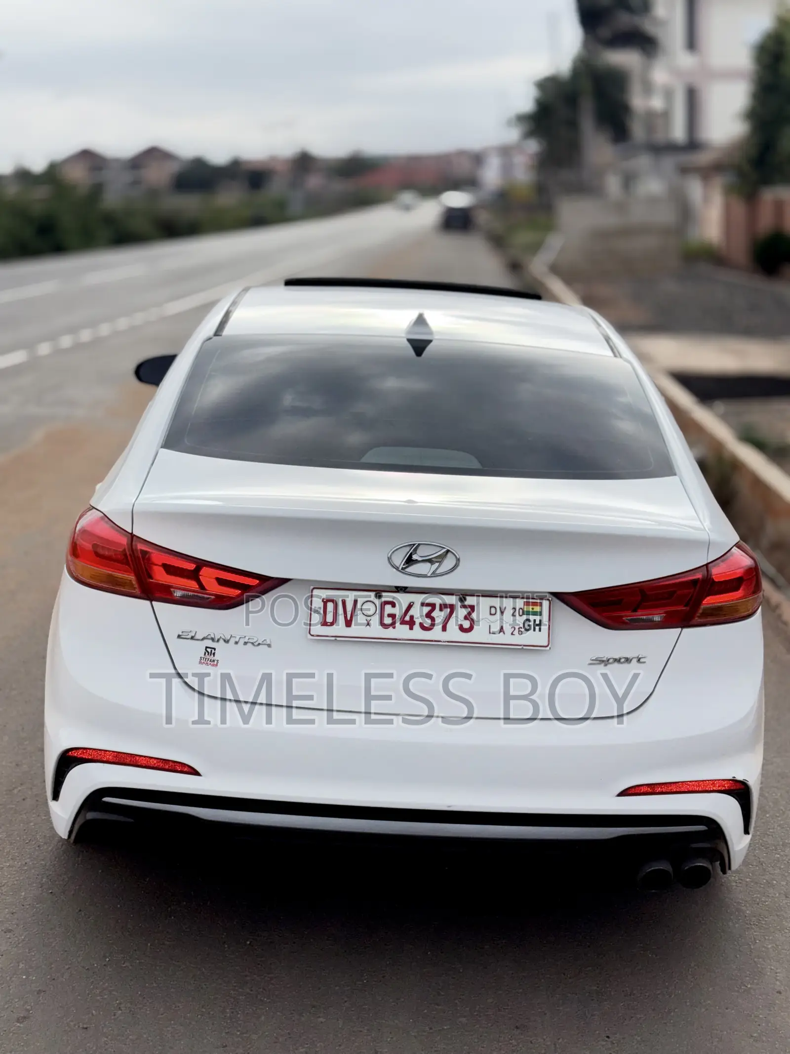 Hyundai Elantra Sport 2018 White
