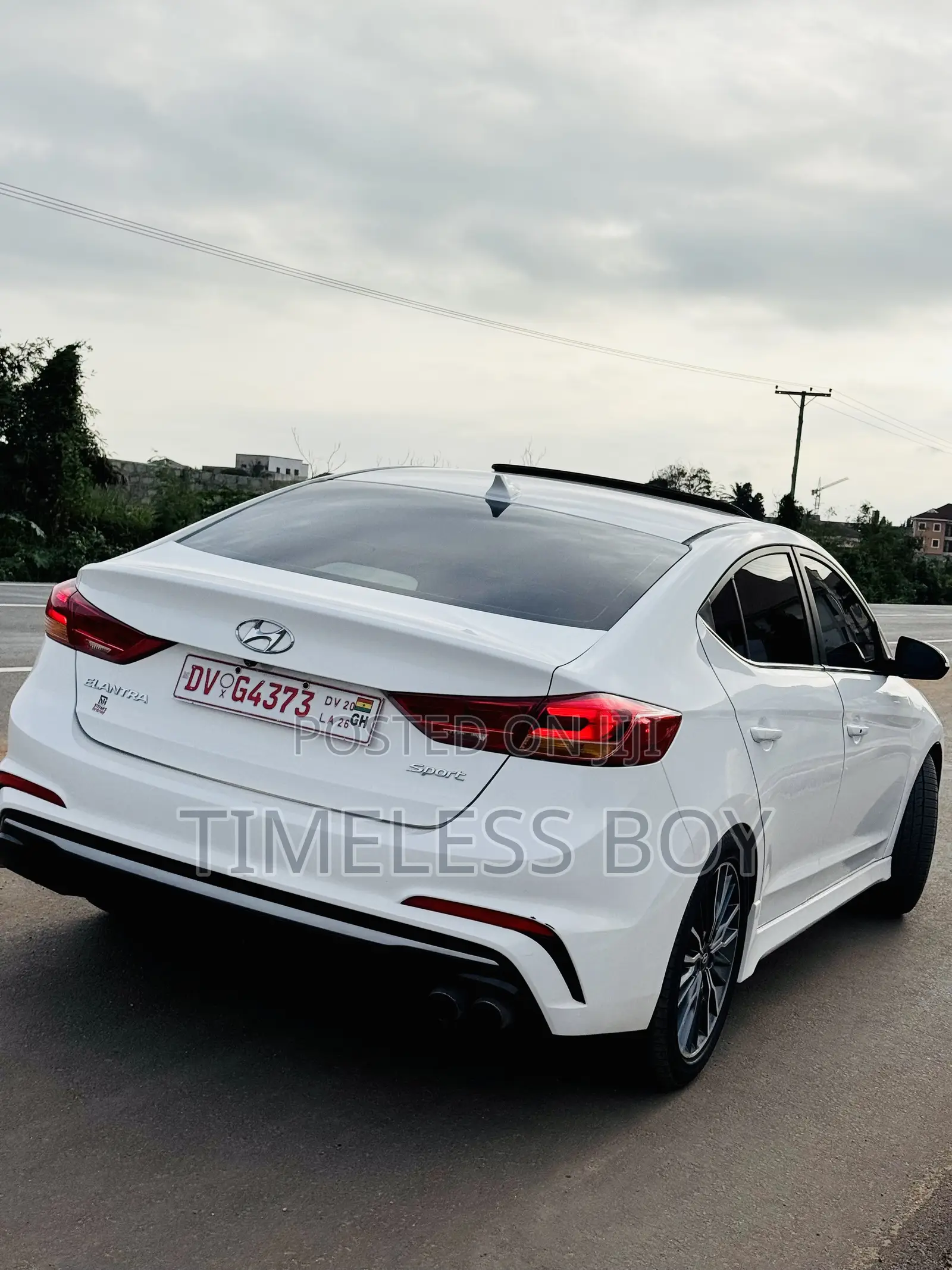 Hyundai Elantra Sport 2018 White