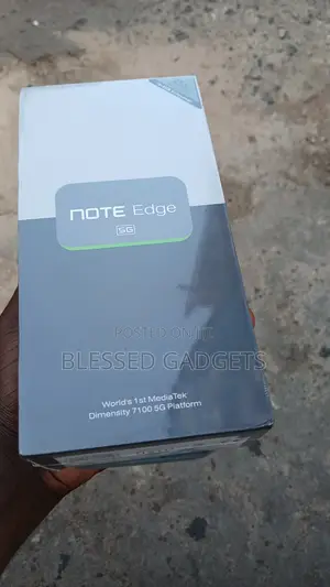 New Infinix Note Edge 256 GB Gray