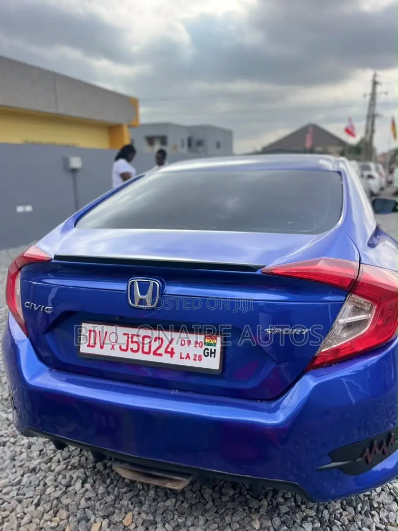 Honda Civic Sport Sedan 2019 Blue