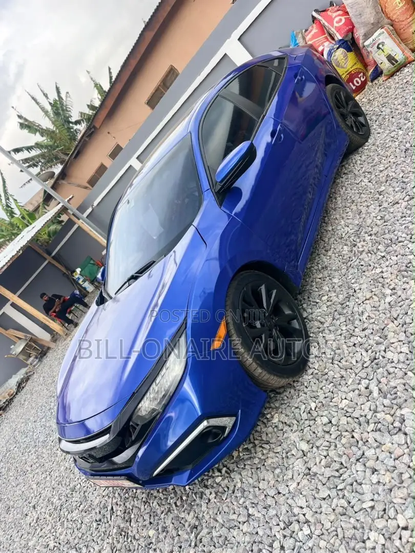 Honda Civic Sport Sedan 2019 Blue
