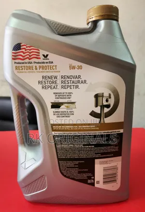 Valvoline 5W30 Premium Engine Oil 5L Restore Protect From USA
